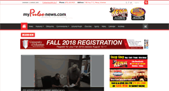 Desktop Screenshot of mypulsenews.com