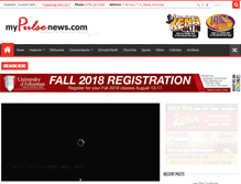Tablet Screenshot of mypulsenews.com